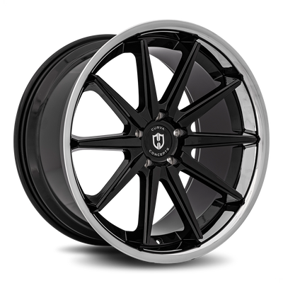 Curva C24 Black Stainless Chro wheel