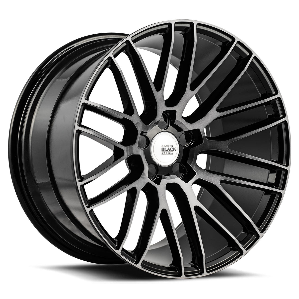 Savini BM13 Black/Machined wheel