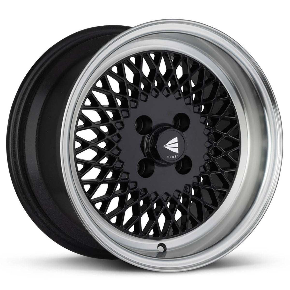 Enkei ENKEI92 Black/Machined wheel
