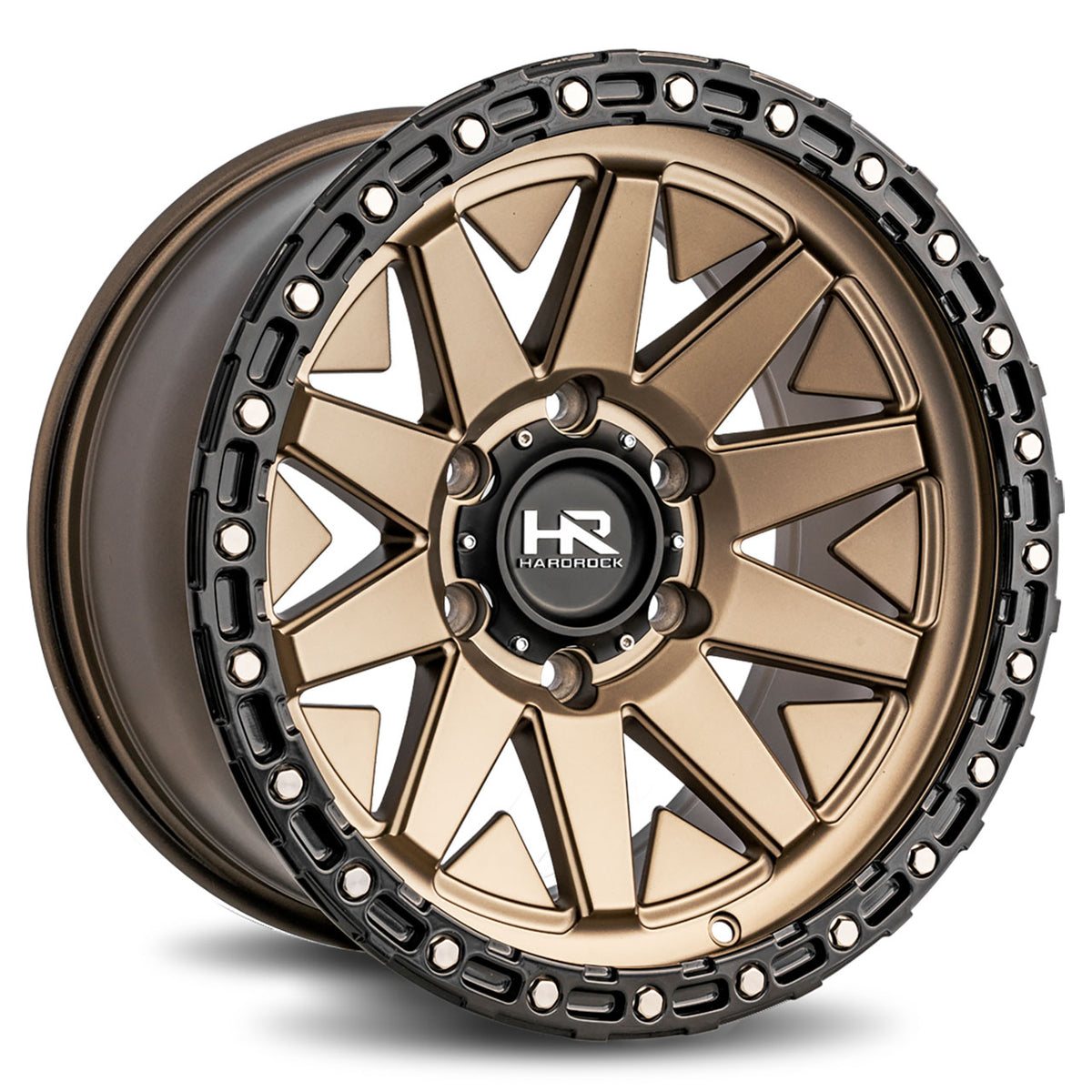 Hardrock H106 Bronze/Black wheel