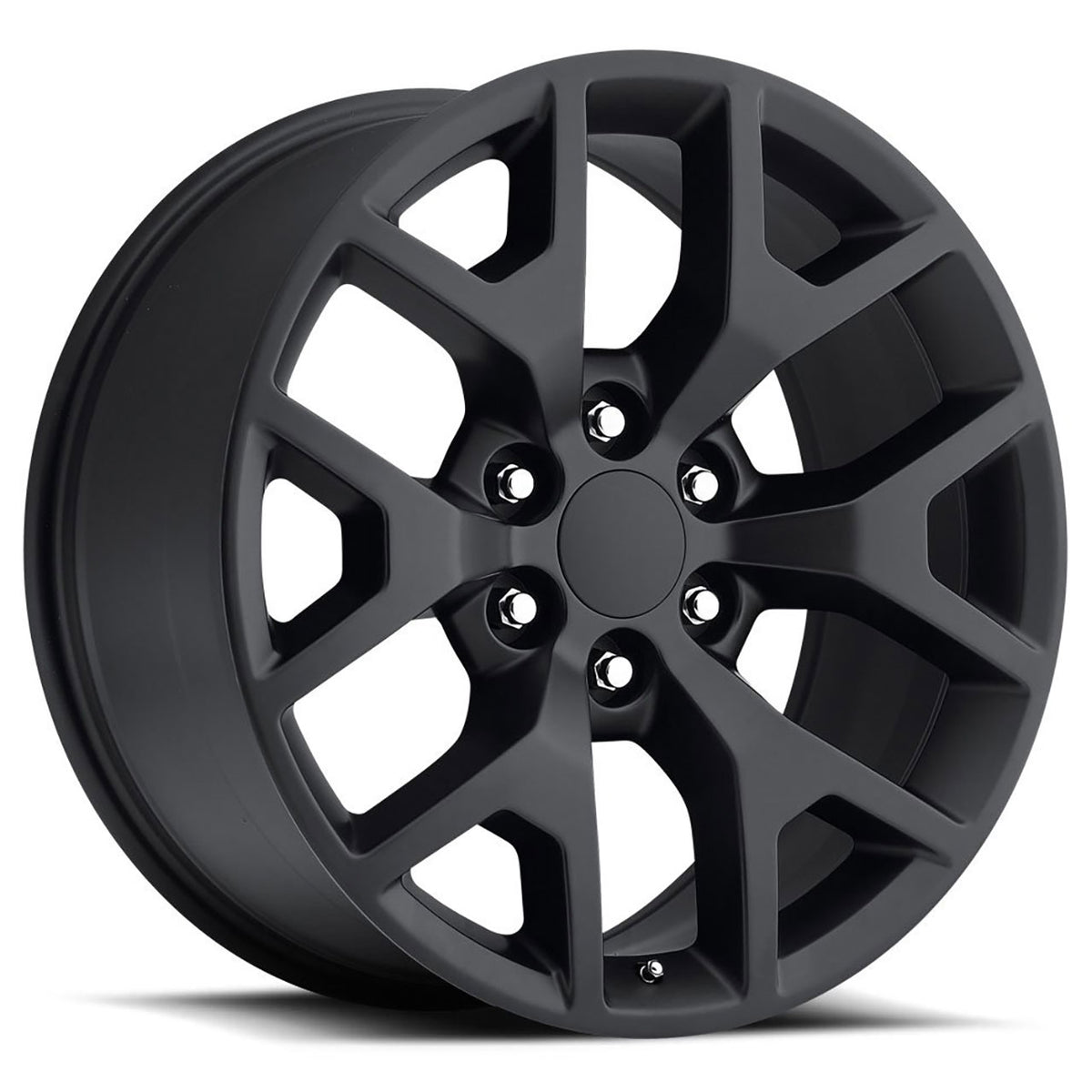 Factory Reproductions FR44 GMC SIERRA Black wheel