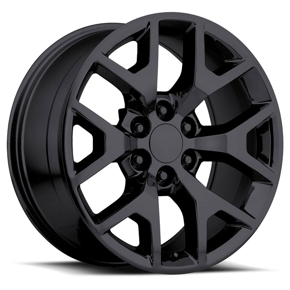 Factory Reproductions FR44 GMC SIERRA Black wheel