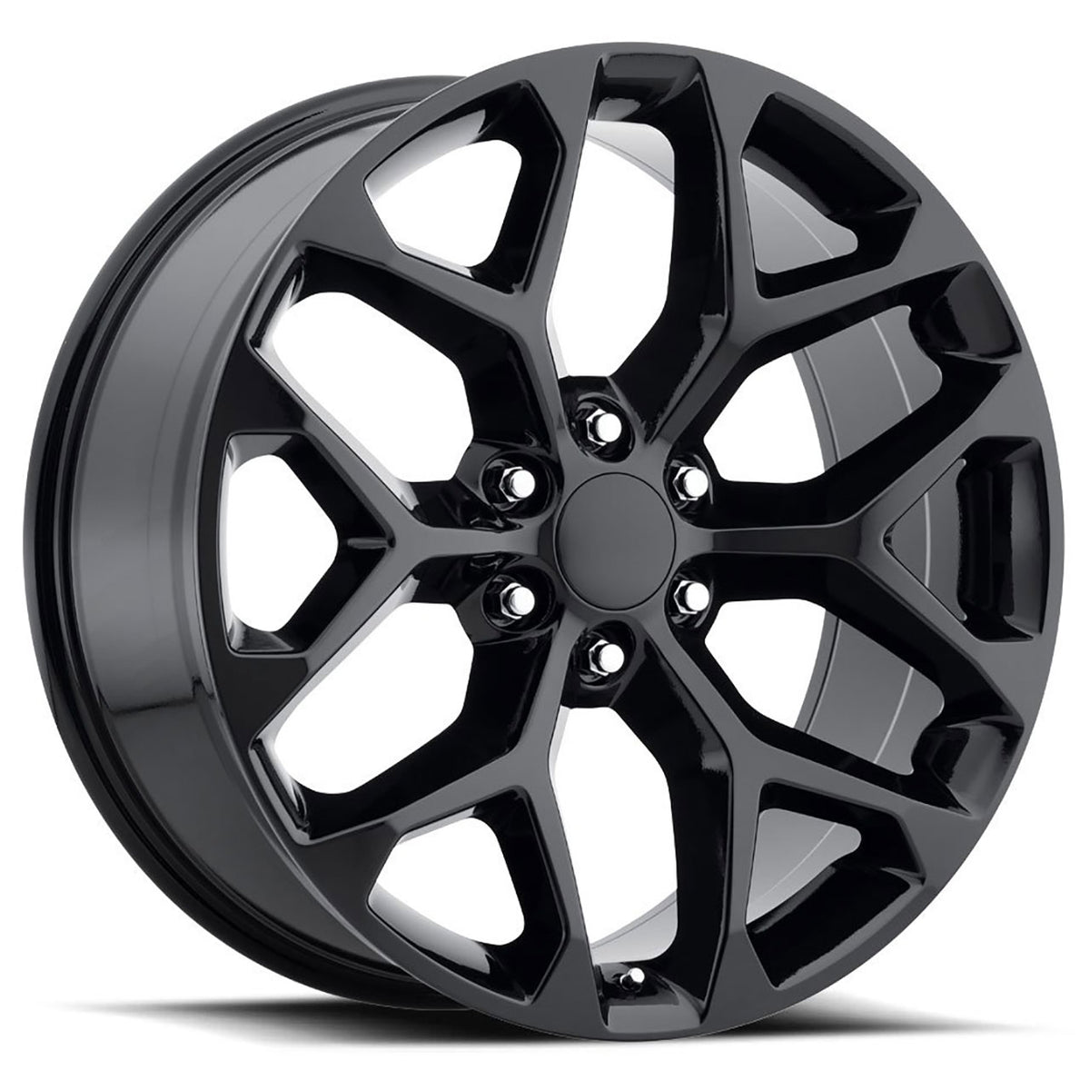 Factory Reproductions FR59 SNOWFLAKE Black wheel