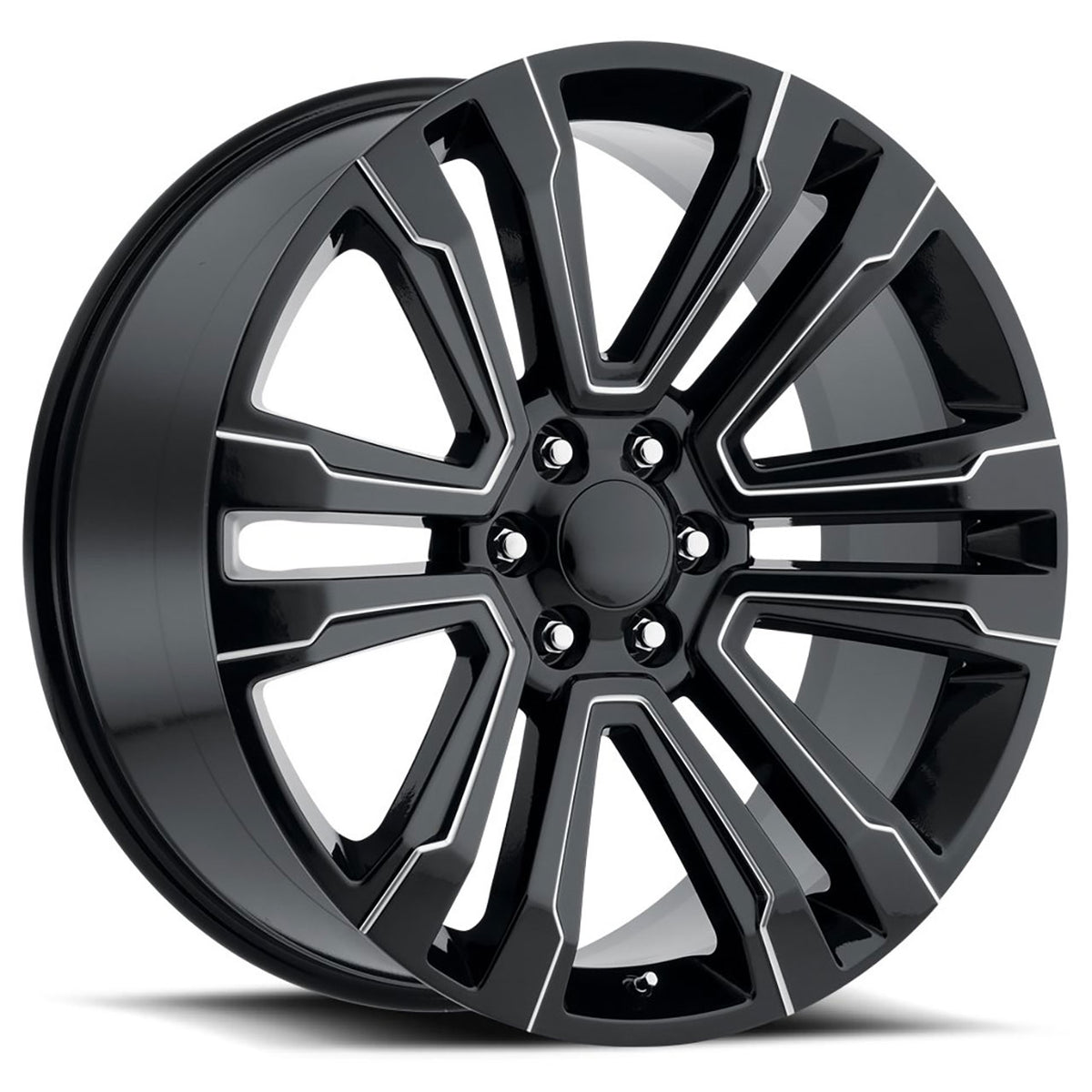 Factory Reproductions FR72 ESCALADE Black/Machined wheel