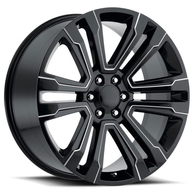 Factory Reproductions FR72 ESCALADE Black/Machined wheel