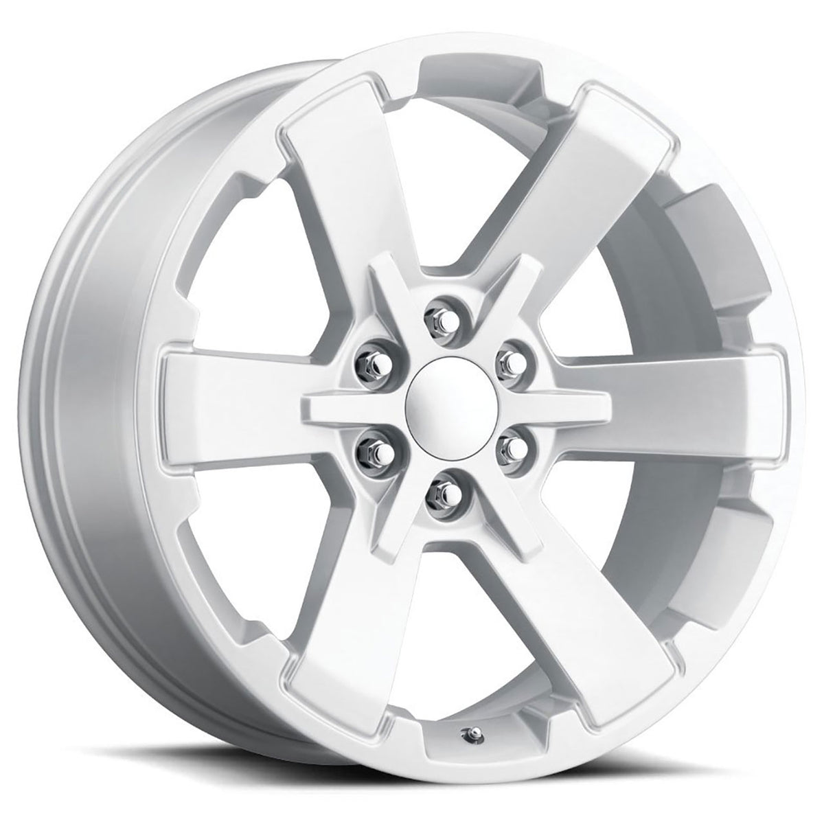 Factory Reproductions FR45 GMC DUEL 6 Silver wheel