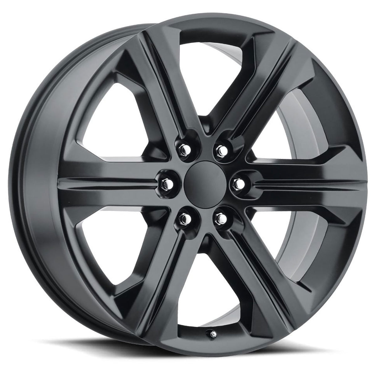 Factory Reproductions FR47 GMC SIERRA Black wheel