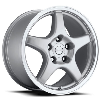 Factory Reproductions FR21 C4 ZR1 CORVETTE Silver/Machined wheel