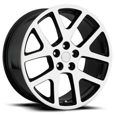 Factory Reproductions FR64 Black/Machined wheel