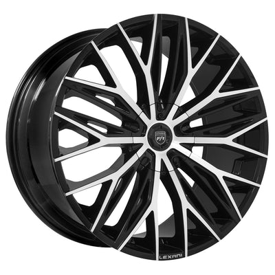 Lexani ARIES CVR Black/Machined wheel