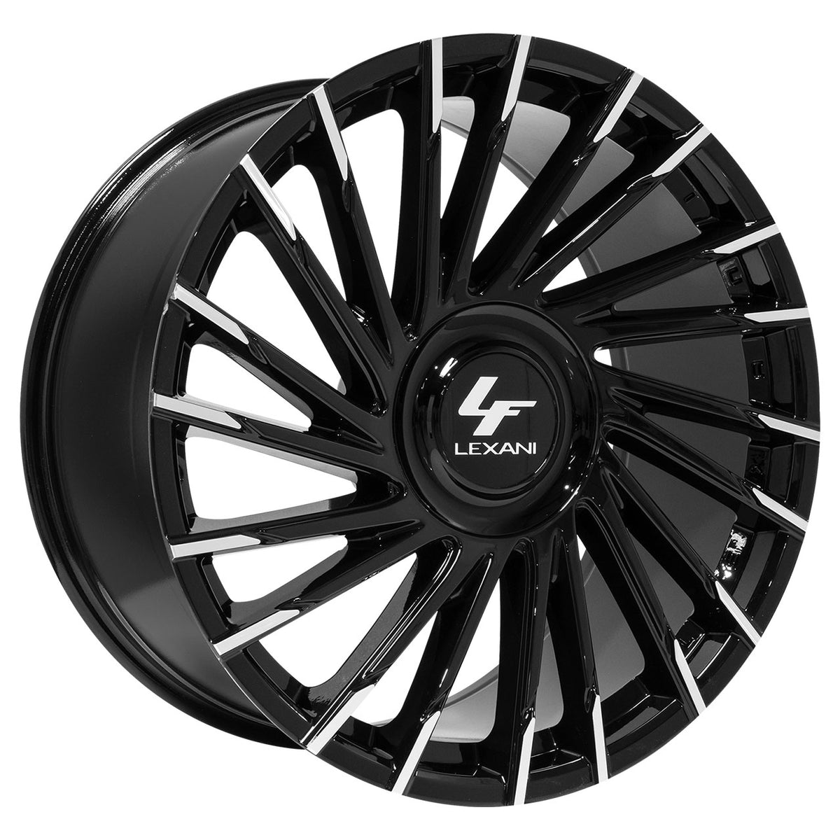 Lexani WRAITH XL-C Black/Machined wheel