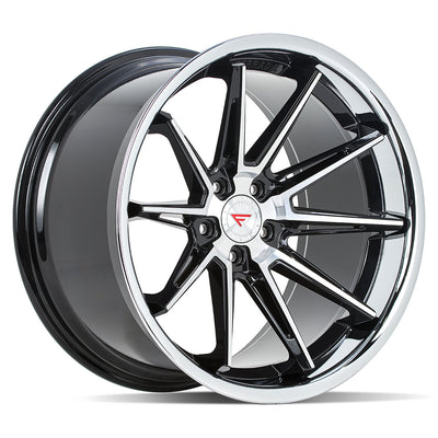Ferrada CM2 Black/Machined/Chrome wheel