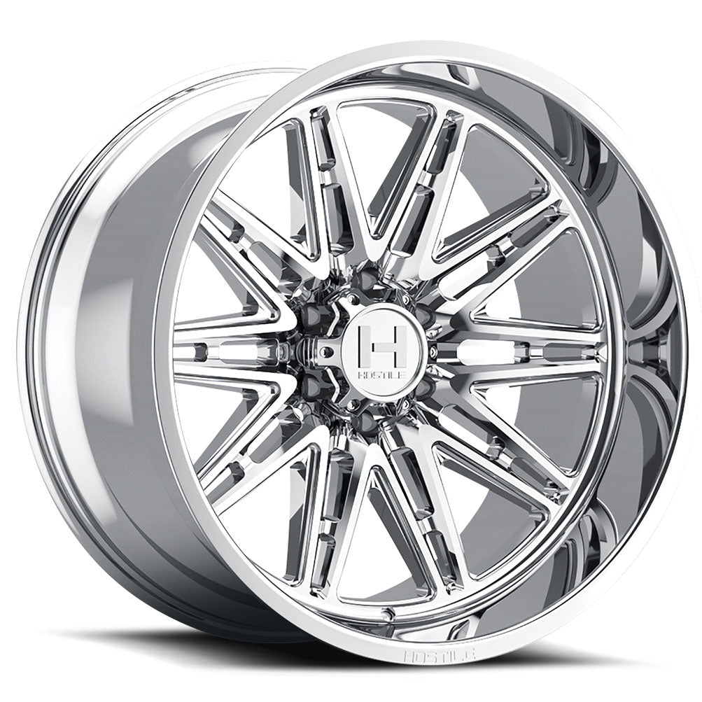 Hostile H126 MANIAC Chrome wheel