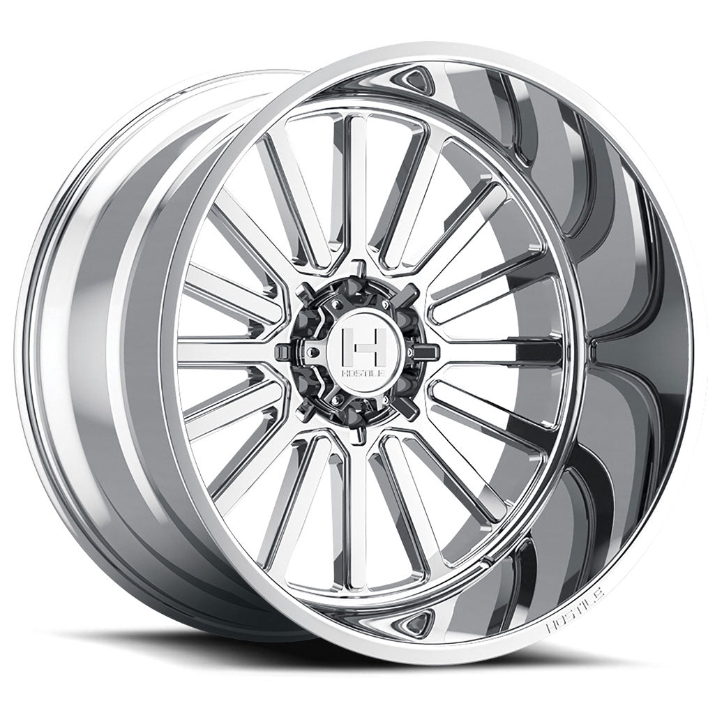 Hostile H127 TITAN Chrome wheel