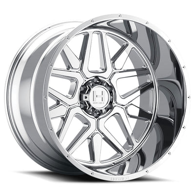 Hostile H128 DIABLO Chrome wheel