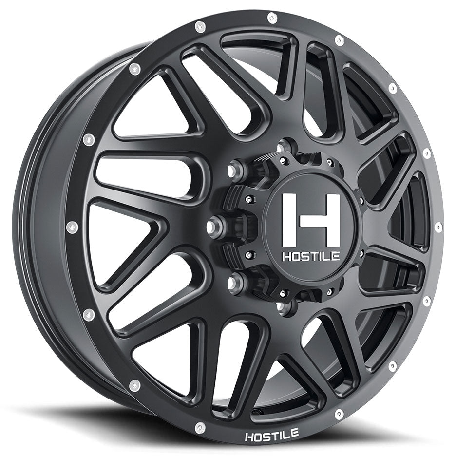 Hostile H401 SPROCKET-F Black wheel