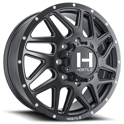 Hostile H401 SPROCKET-F Black wheel
