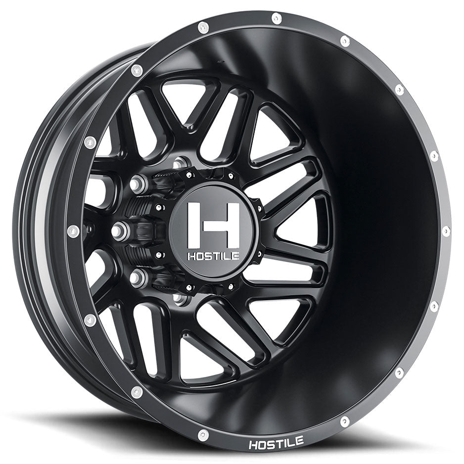 Hostile H401 SPROCKET-R Black wheel
