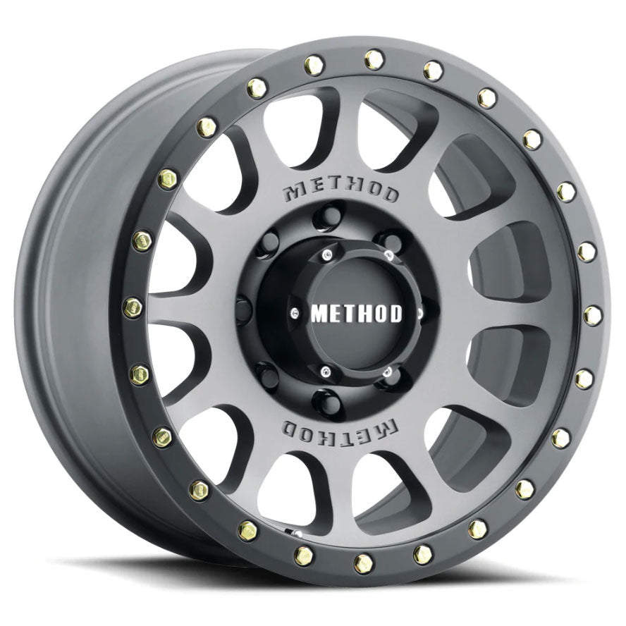Method Race Wheels MR305 NV Titanium/Black wheel