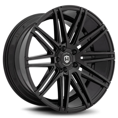 Curva Concepts C48 Black wheel
