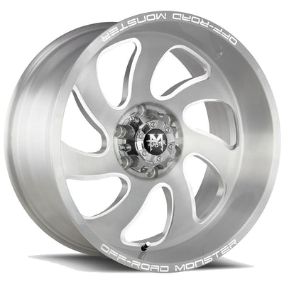 Off-Road Monster M07 Silver wheel