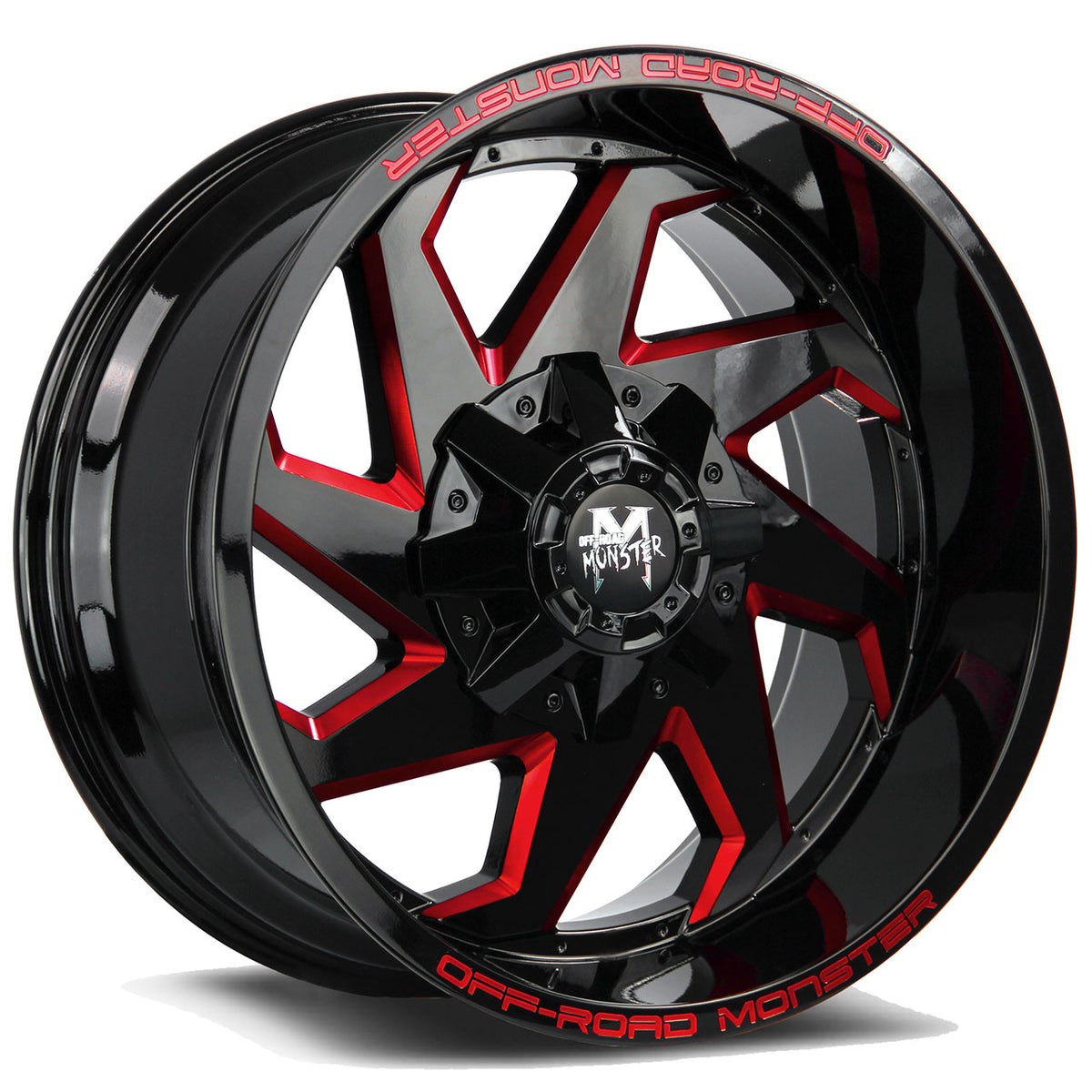 Off-Road Monster M09 Black/Red wheel