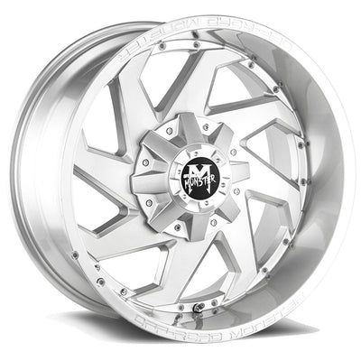 Off-Road Monster M09 Silver wheel