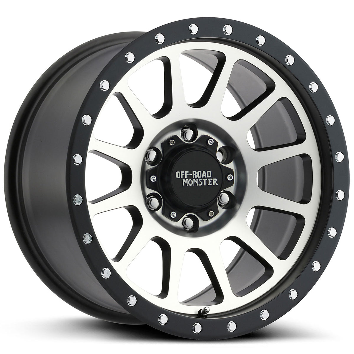 Off-Road Monster M10 Black/Machined wheel