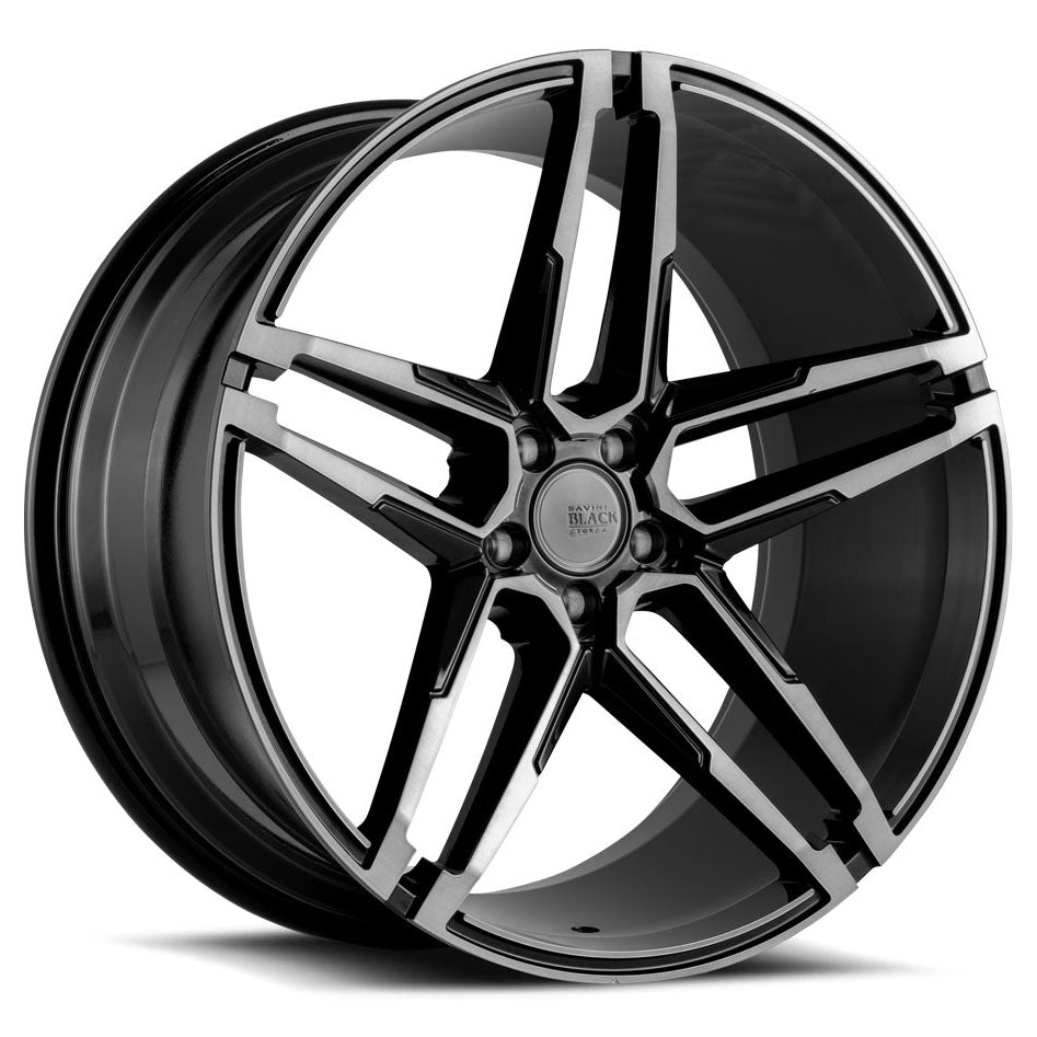 Savini BM17 Black/Machined wheel