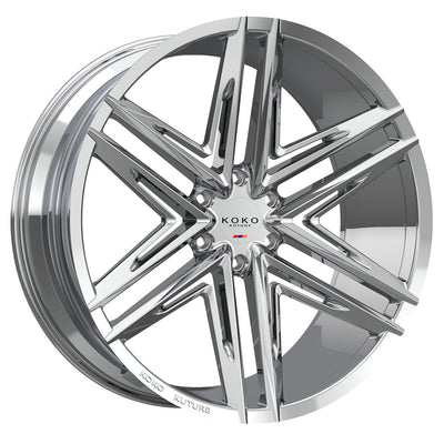 Koko Kuture VETSE Chrome wheel