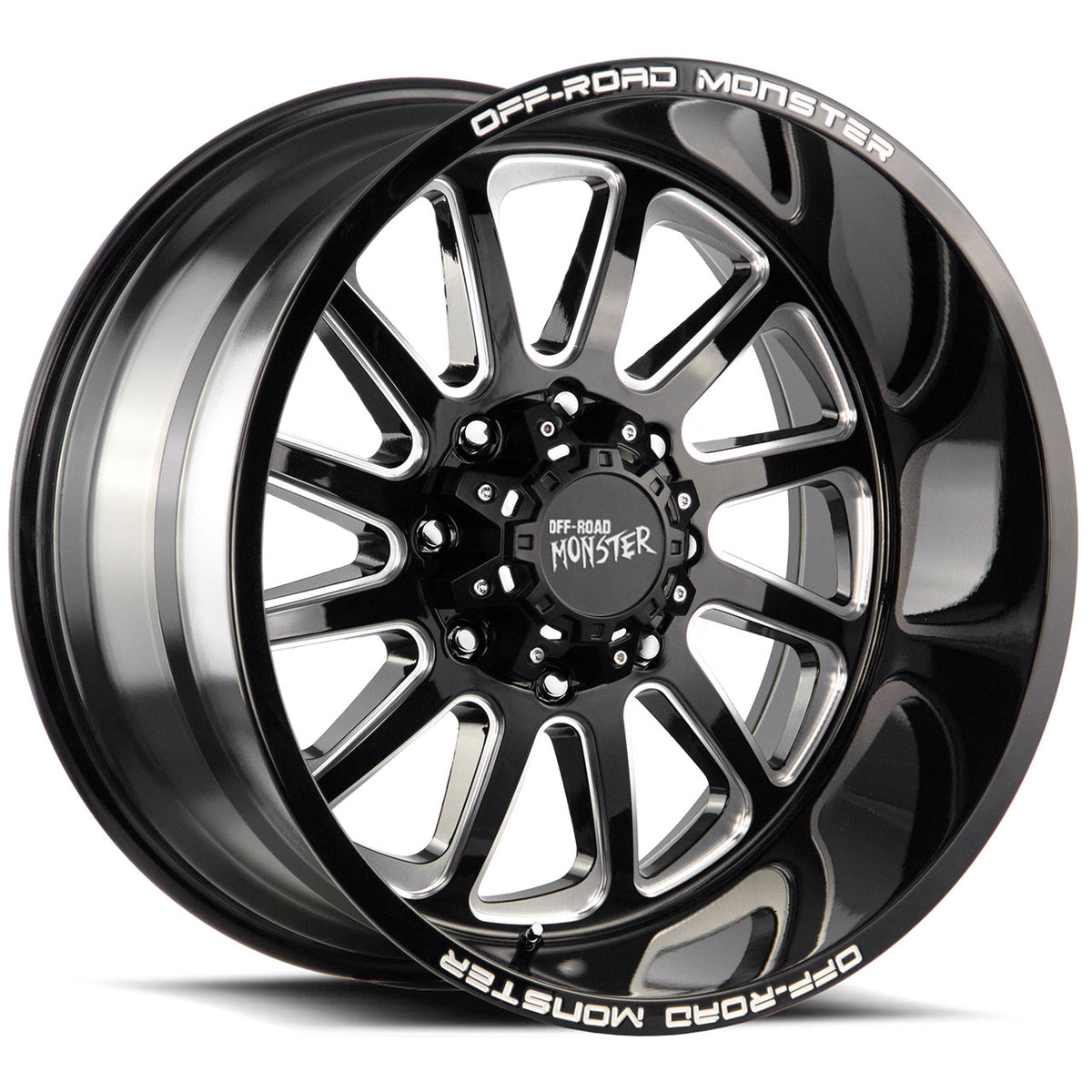 Off-Road Monster M17 Black/Machined wheel