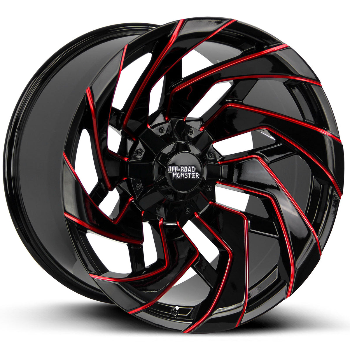 Off-Road Monster M24 Black/Red wheel