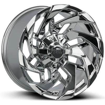 Off-Road Monster M24 Chrome wheel