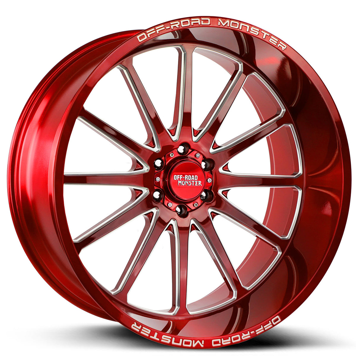 Off-Road Monster M26 Red/Milled wheel