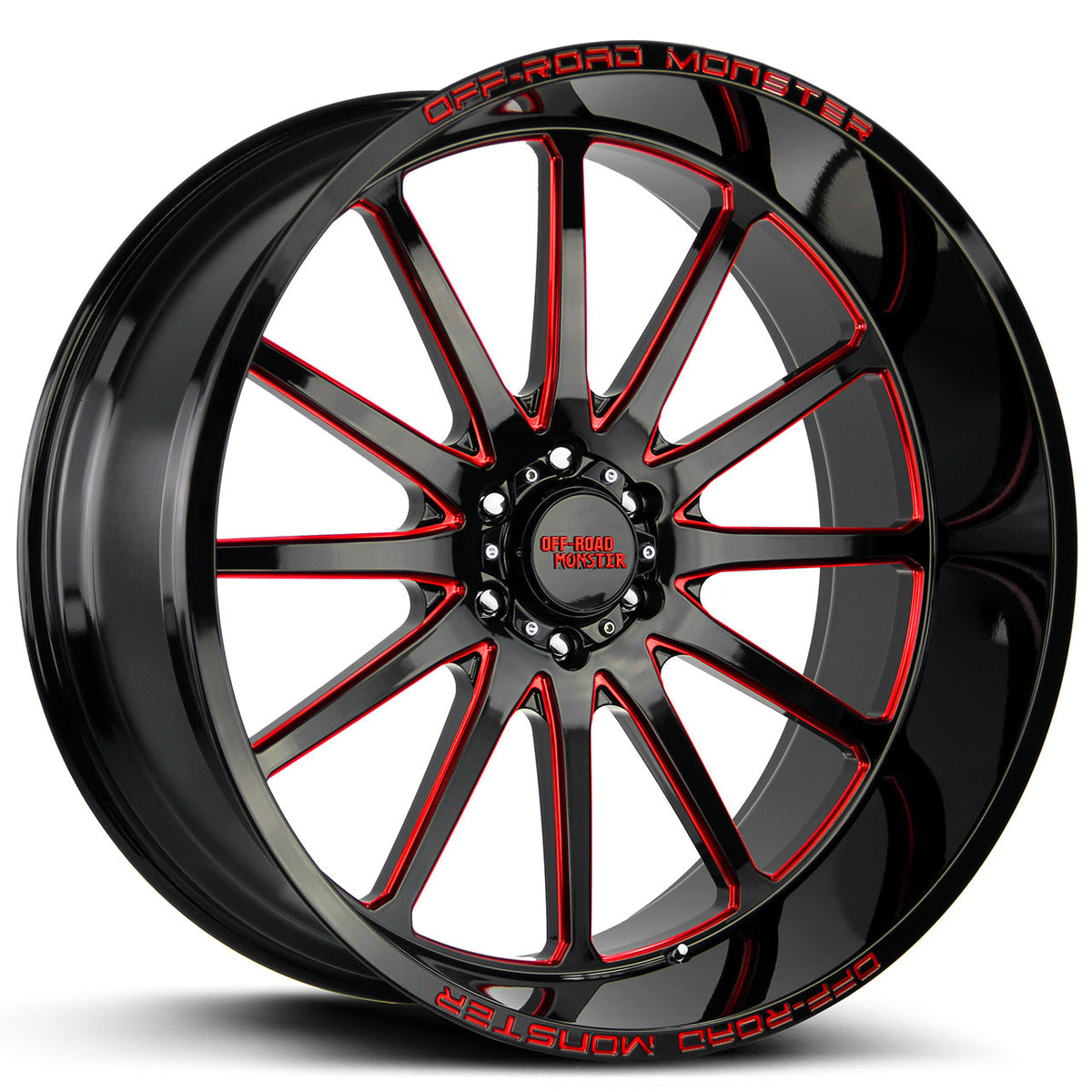 Off-Road Monster M26 Black/Red wheel