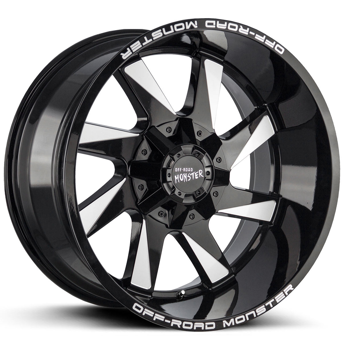 Off-Road Monster M80 Black/Machined wheel