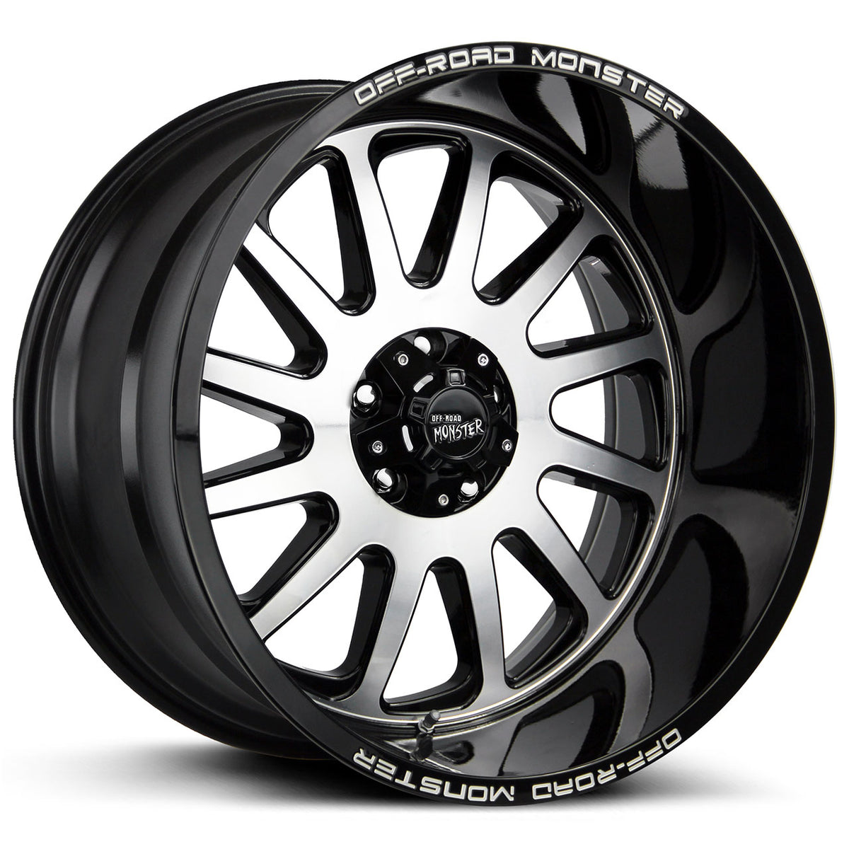 Off-Road Monster M17 Black/Machined wheel