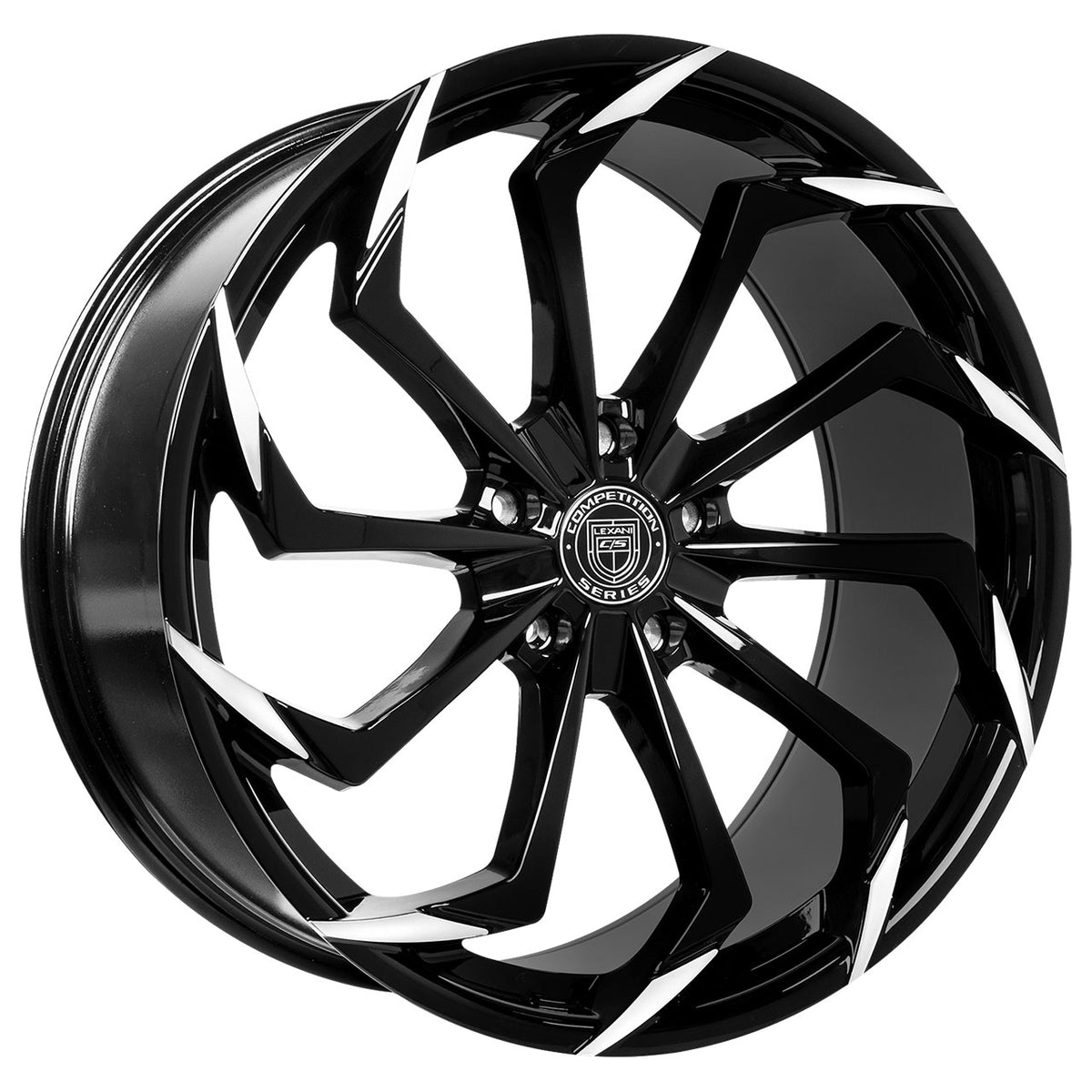 Lexani STATIC Black/Machined wheel