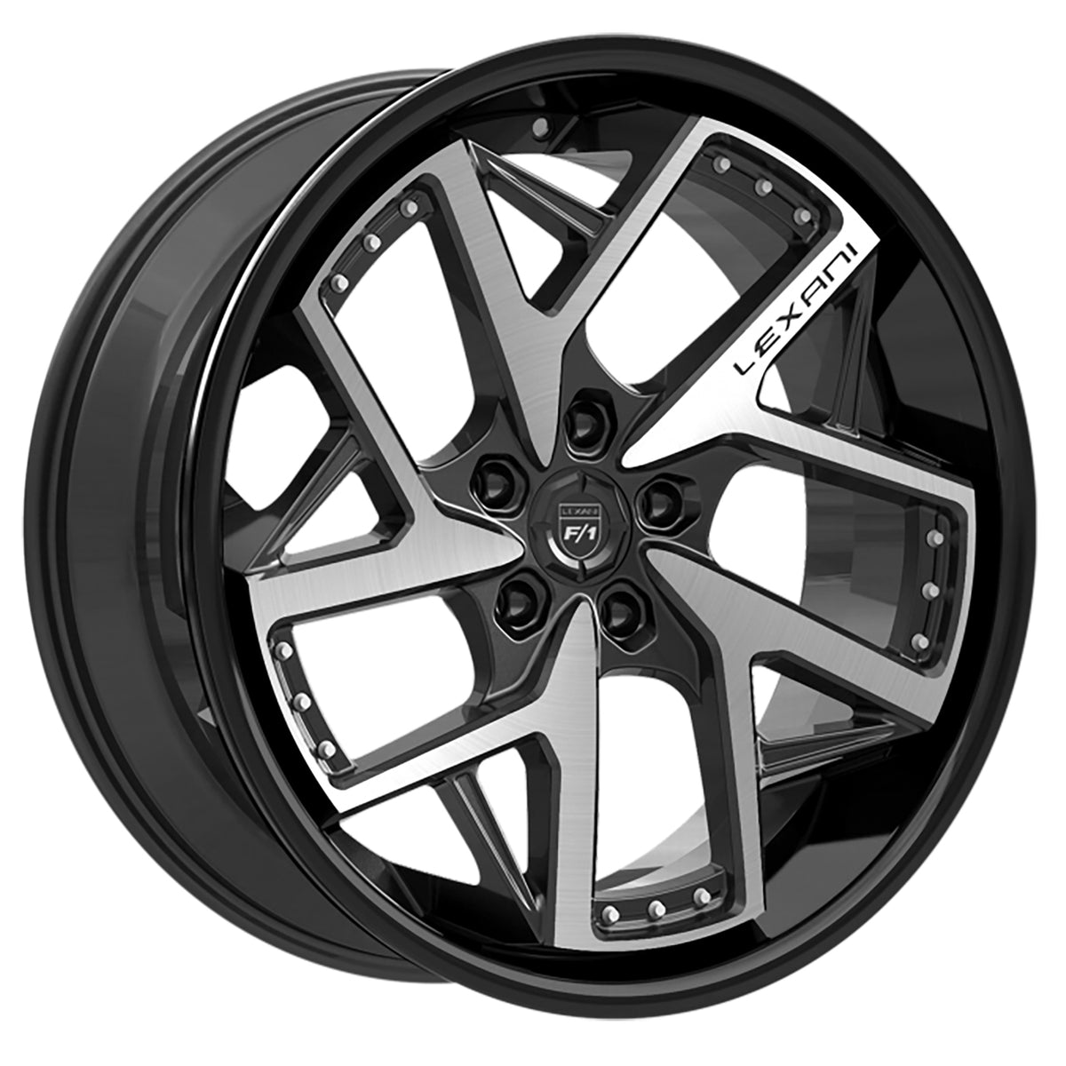Lexani DEVOE Black wheel