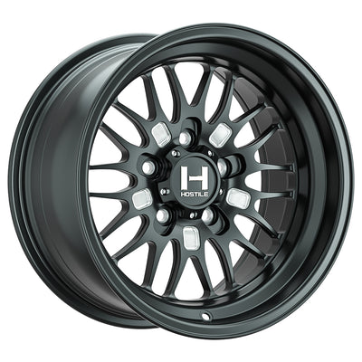 Hostile Forged HF13 UTV Black/Machined wheel