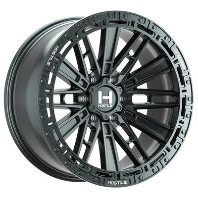 Hostile H129 MOJAVE-6 Black wheel