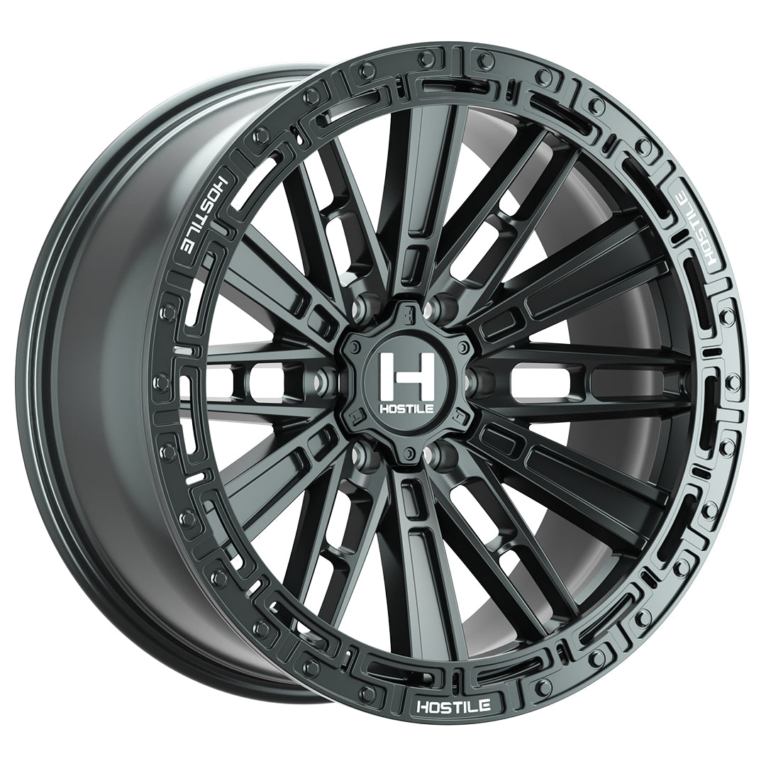 Hostile H129 MOJAVE-6 Black wheel