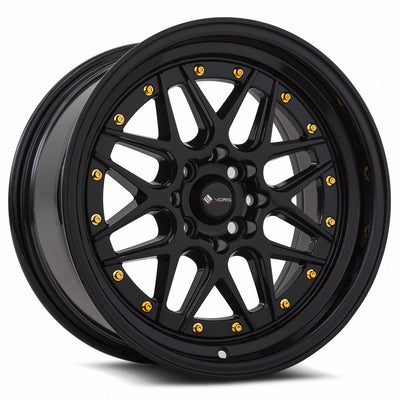 Vors VR7 Black/Gold wheel