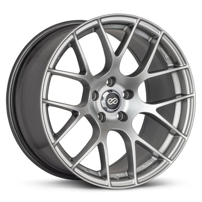 Enkei RAIJIN Silver wheel