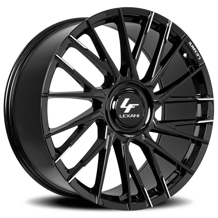 Lexani VELAR XL Black/Machined wheel