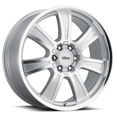 Voxx TURIN Silver Machined Face wheel