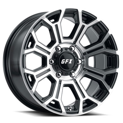 G-FX TR19 Black/Machined wheel