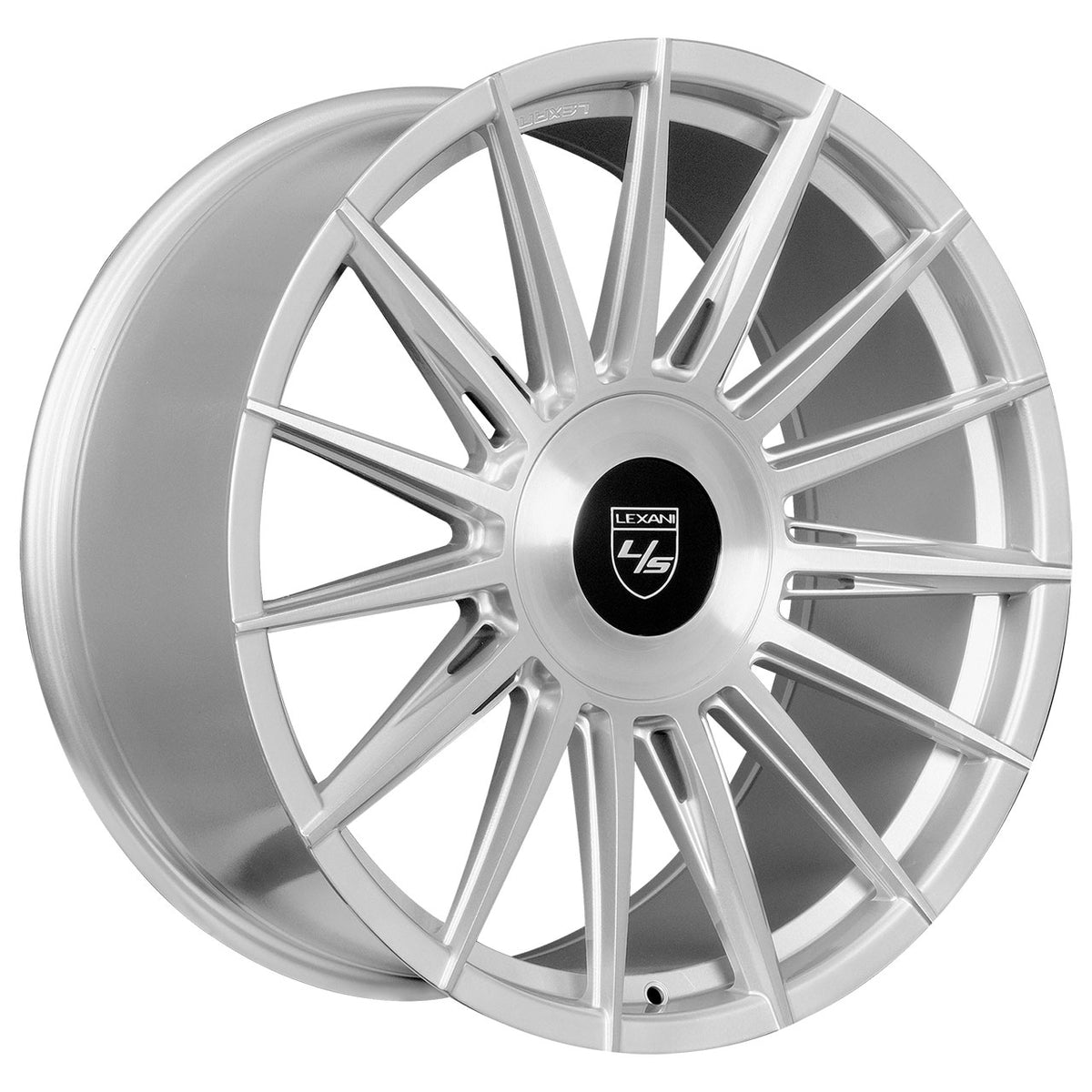 Lexani LOTUS XL Silver wheel