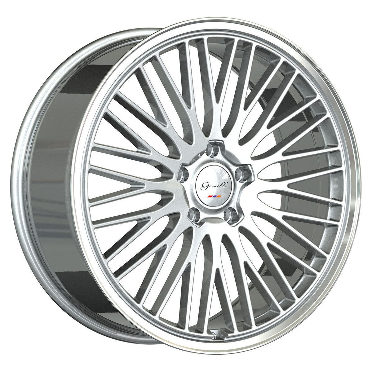 Gianelle ARIA Silver/Machined/Polished wheel