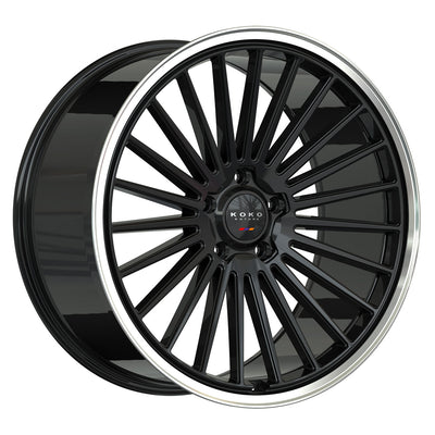 Koko Kuture PARLATO Black/Polished wheel
